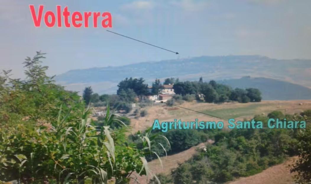 Agriturismo Santa Chiara Pomarance Exteriér fotografie